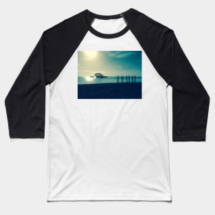 West Pier Landscape Baseball T-Shirt